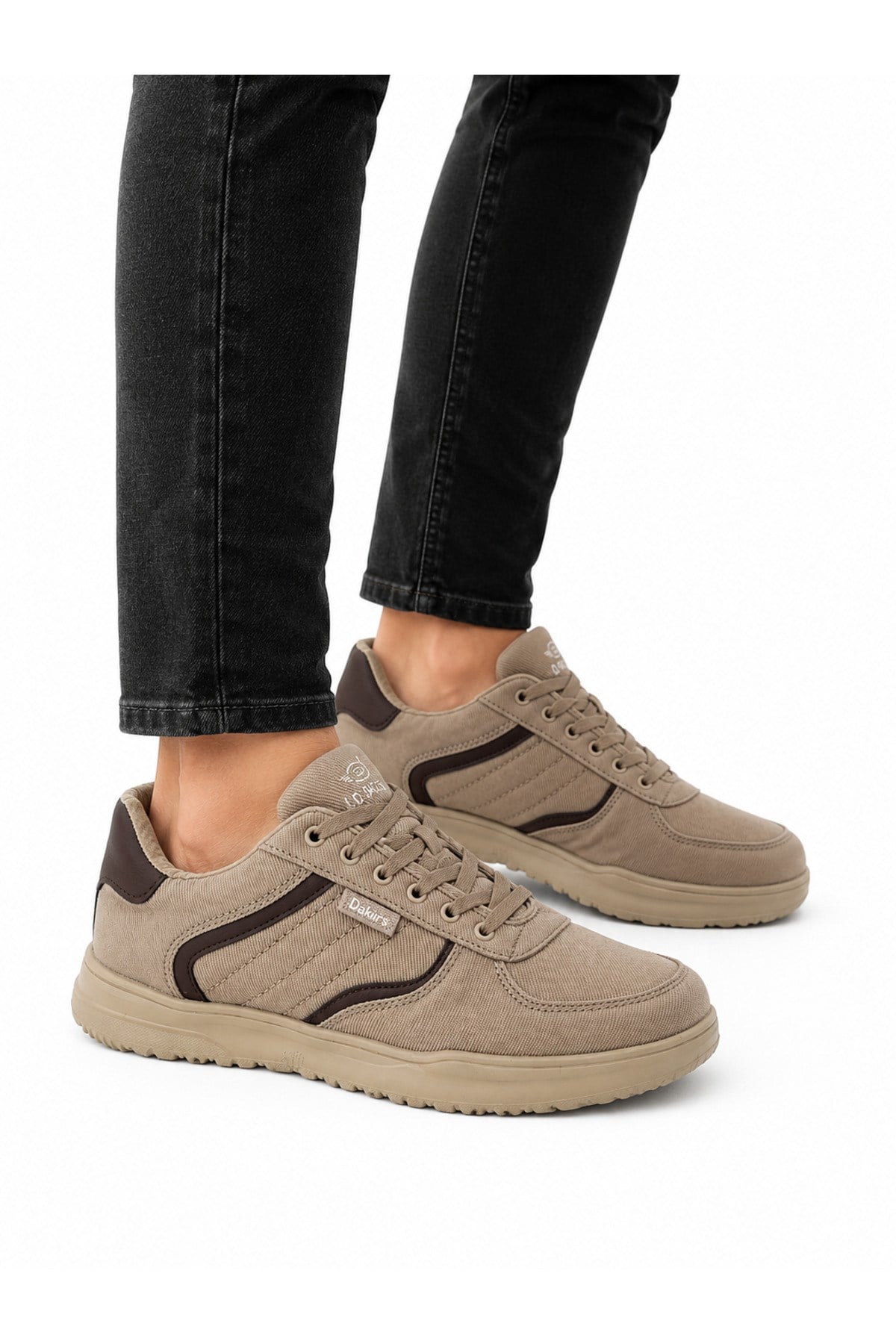 Modern Tasarım Bağcıklı Sneaker Ayakkabı