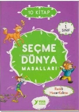 1. Sınıf Seçme Dünya Masalları (10 Kitap Takım)
