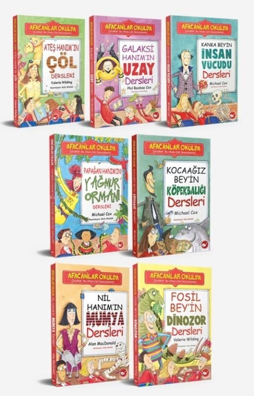 Afacanlar Okulda Seti - (7 Kitap)