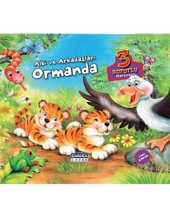 Albi ve Arkadaşları Ormanda (Ciltli - 3 Boyutlu ve Hareketli)