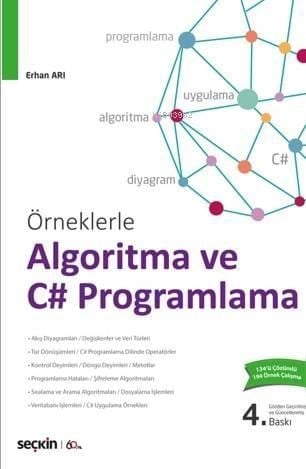 Algoritma ve C# Programlama; Algoritma – Akış Diyagramı – C# Programlama