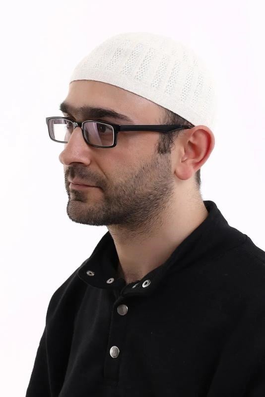 Bambu Namaz Takkesi - Krem