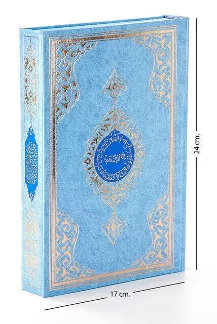 Benim Kuranım - Sade Arapça - Orta Boy - Mavi Kapak - Mühürlü - Bilgisayar Hatlı