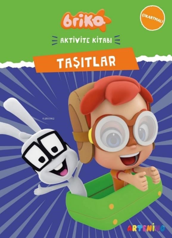 Briko Taşıtlar;Çıkartmalı Aktivite Kitabı Serisi