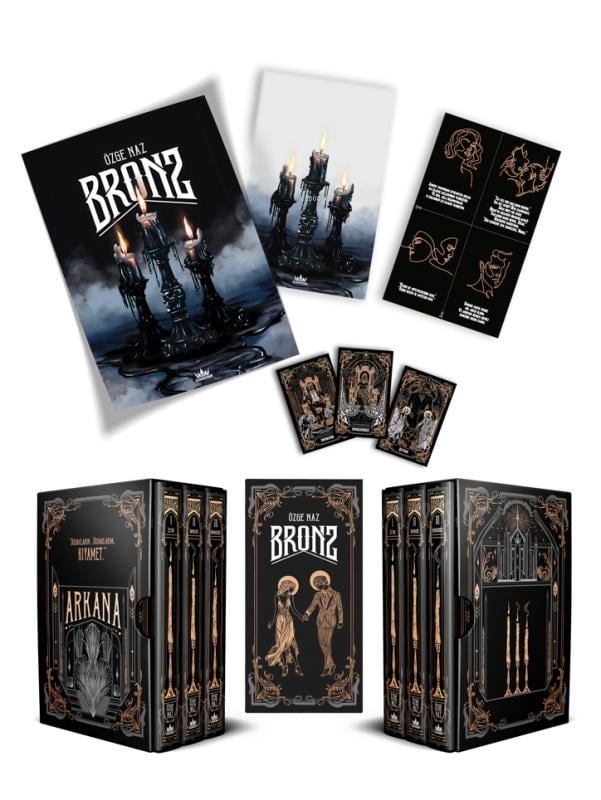 Bronz Serisi - 3 Kitaplık Hediyeli Kutu