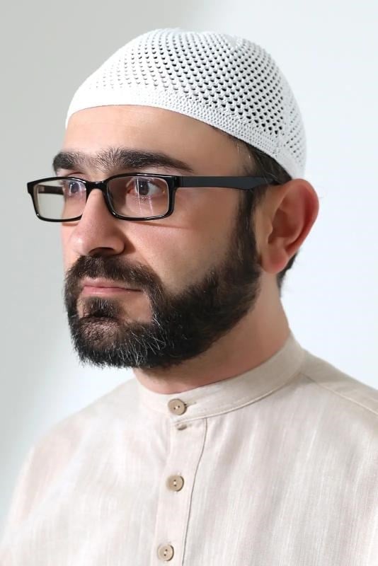Çelik Örme Namaz Takkesi Beyaz