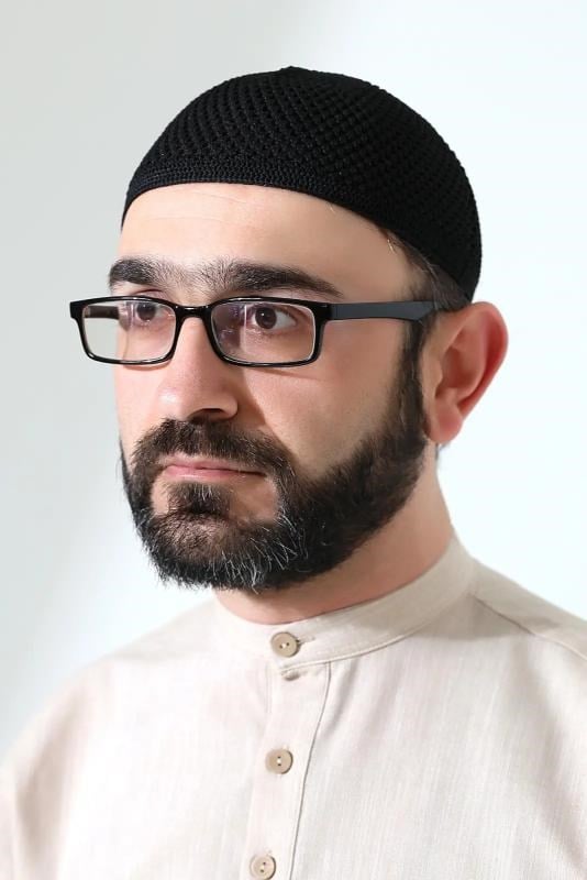 Çelik Örme Namaz Takkesi Siyah
