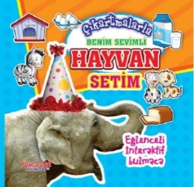 Çıkartmalarla Benim Sevimli Hayvan Setim