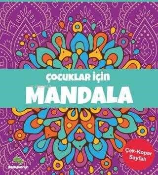 Çocuklar İçin Mandala - Mor