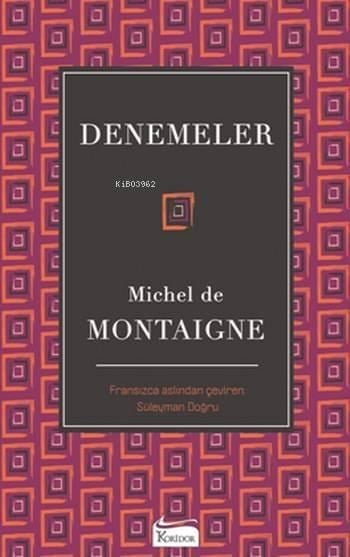 Denemeler ( Bez Ciltli )