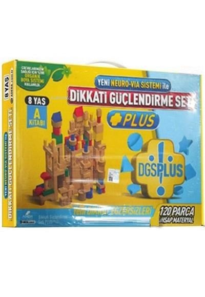 Dikkati Güçlendirme Seti Plus (3 Kitap Materyalsiz - 8 Yaş)