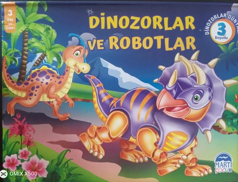 Dinozorlar ve Robotlar (3 Boyutlu)