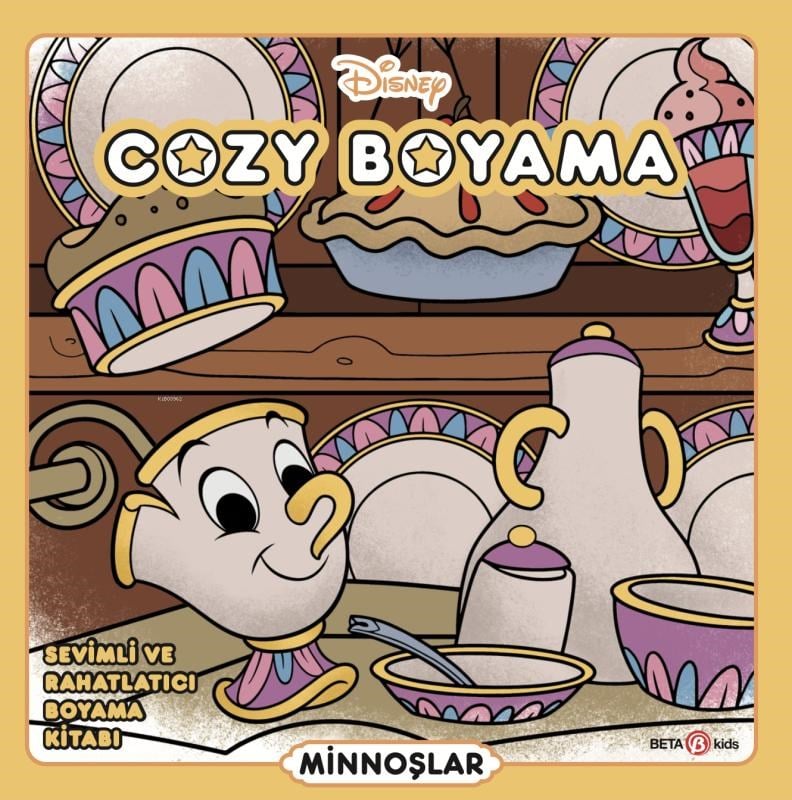 Disney Cozy Boyama;Sevimli ve Rahatlatıcı Boyama Kitabı - Minnoşlar