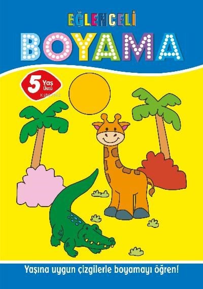 Eğlenceli Boyama – 5 Yaş Üstü 4’lü Pastel Boya Hediyeli