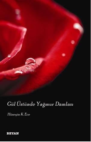 Gül Üstünde Yağmur Damlası