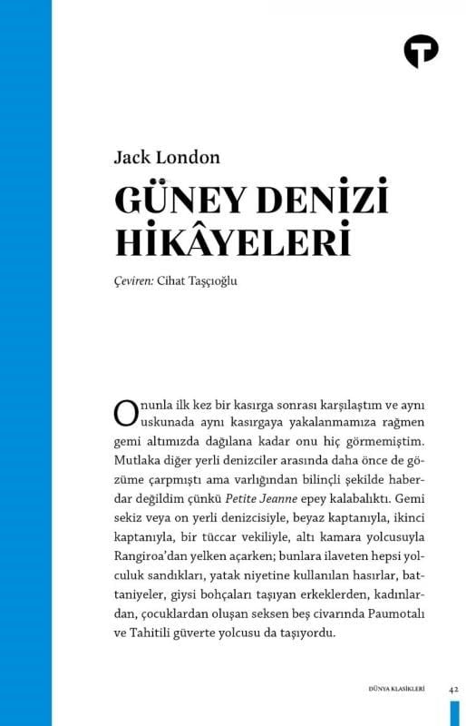 Güney Denizi Hikâyeleri