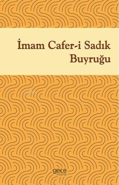 İmam Cafer-i Sadık Buyruğu