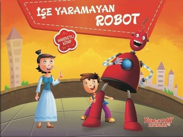 İşe Yaramayan Robot Hareketli Kitap