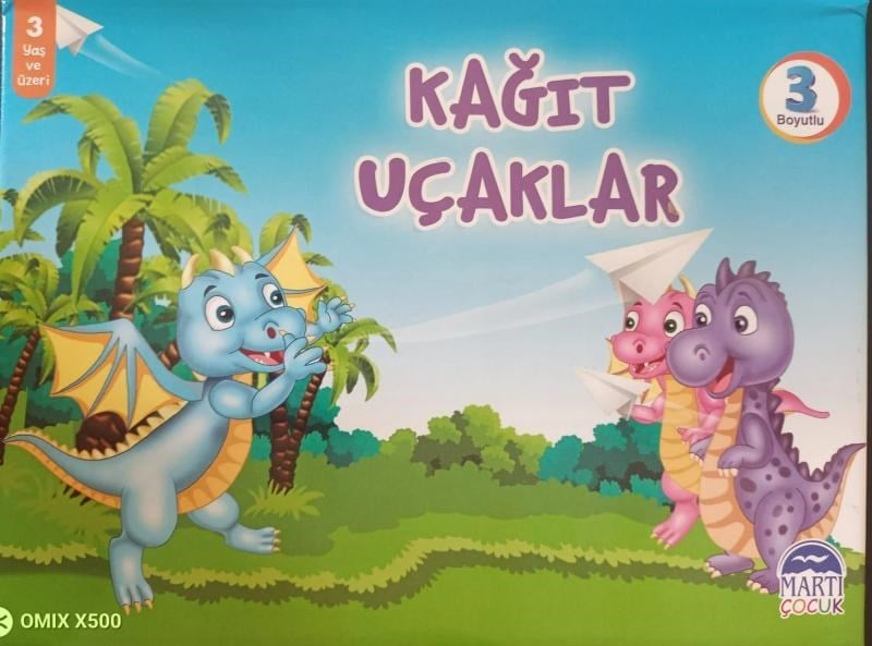 Kağıt Uçaklar (3 Boyutlu)