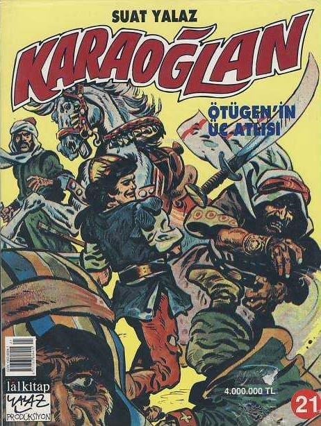 Karaoğlan 21;Ötügen'in Üç Atlısı