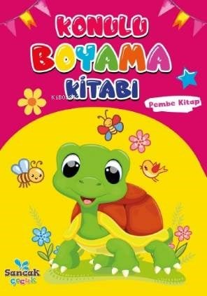 Konulu Boyama Kitabı - Pembe Kitap