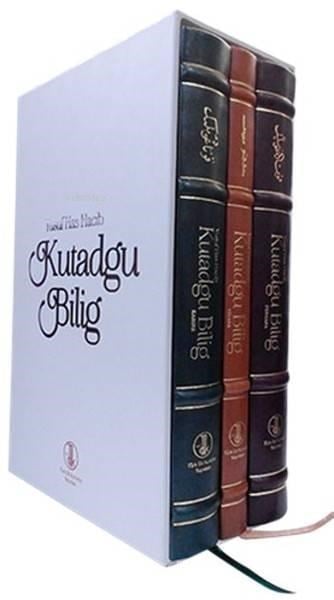 Kutadgu Bilig (3 Kitap Takım Kutulu) (Viyana, Fergana, Kahire Nüshası)