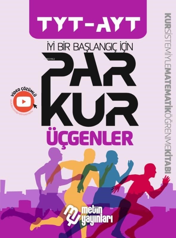 Metin Yayınları TYT AYT Parkur Üçgenler Soru Kitabı Video Çözümlü