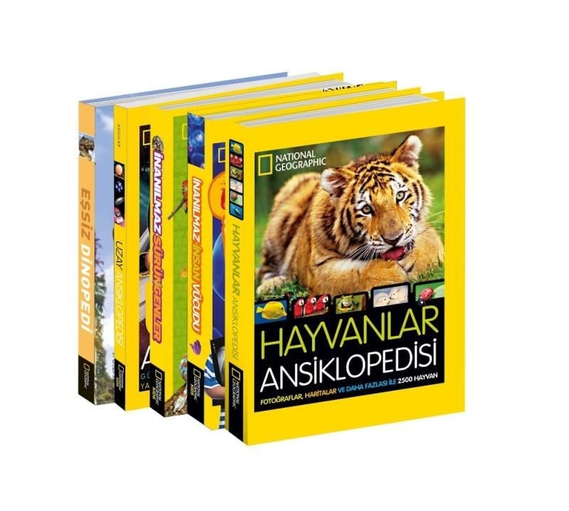 National Geographic Kids Dev Ansiklopedi Seti 5 Kitap