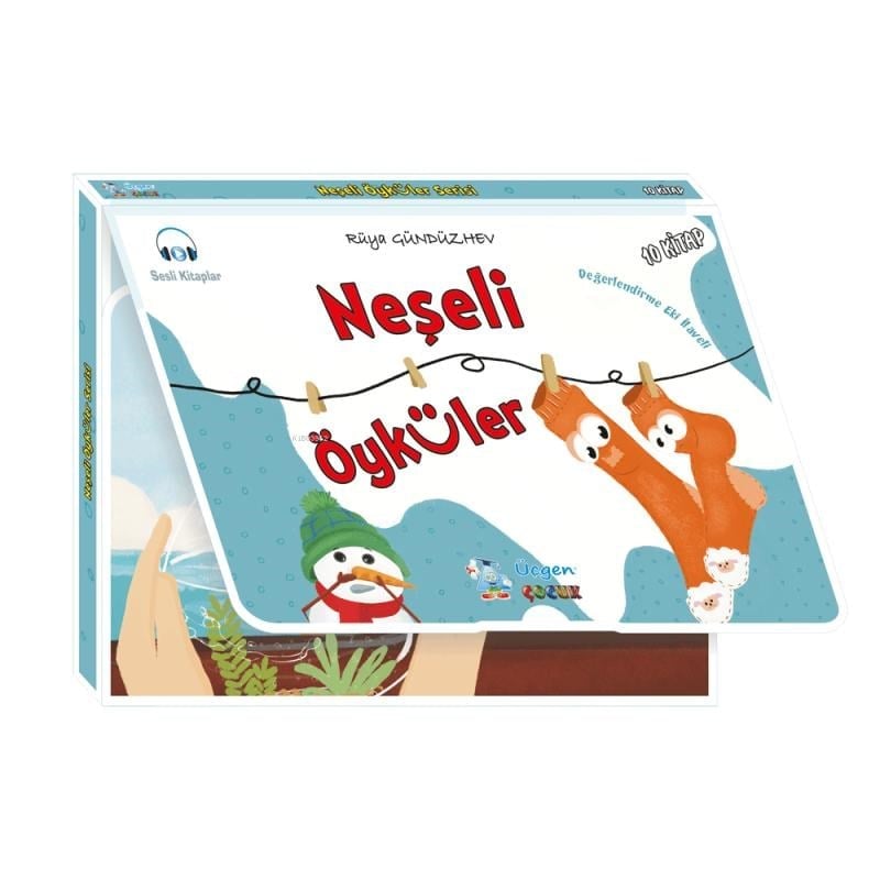 Neşeli Öyküler Serisi – 10 Kitap + Değerlendirme Eki Kutulu
