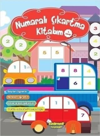 Numaralı Çıkartma Kitabım 1. Kitap