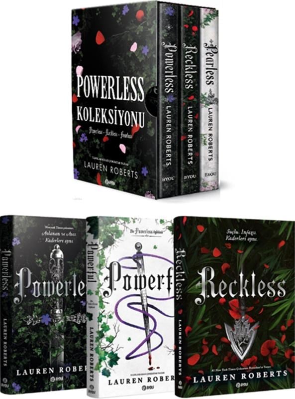 Powerless - Powerfull - Reckless 3 Kitap (Ciltli) Set