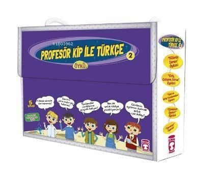 Profesör Kip ile Türkçe 2 Set (5 Kitap); +9 Yaş