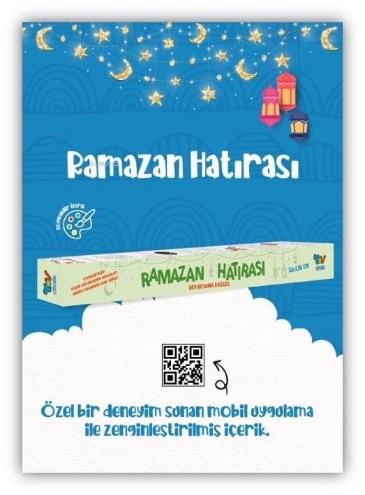 Ramazan Hatırası Dev Boyama Kağıdı