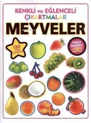 Renkli ve Eğlenceli Çıkartmalar - Meyveler