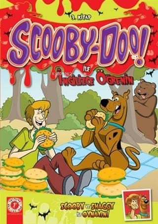 Scooby-Doo! İle İngilizce Öğrenin 3.Kitap; Scooby ve Shaggy İle Oynayın