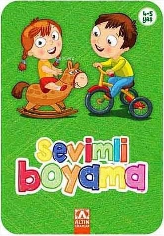 Sevimli Boyama (Yeşil); 4+ Yaş