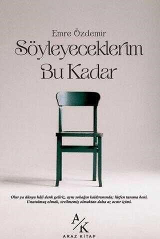 Söyleyeceklerim Bu Kadar