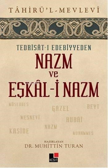 Tedrisat-ı Edebiyyeden Nazm ve Eşkal-i Nazm
