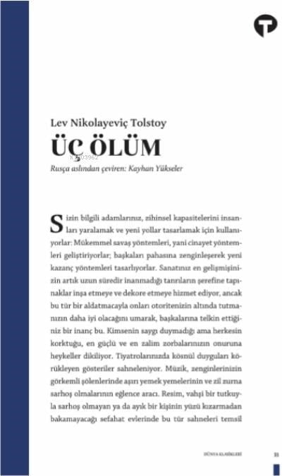 Üç Ölüm