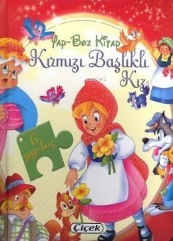Yapboz Kitap Kırmızı Başlıklı Kız