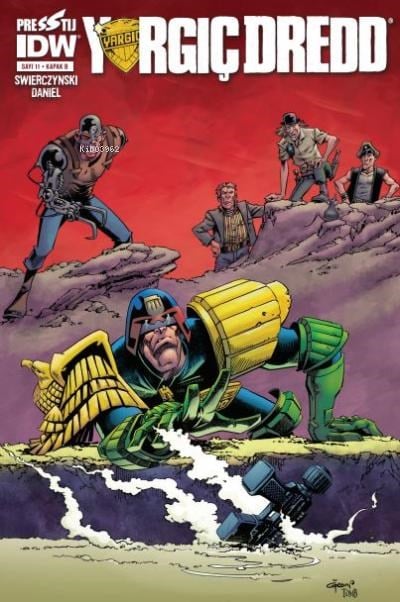Yargıç Dredd 11: Kapak B