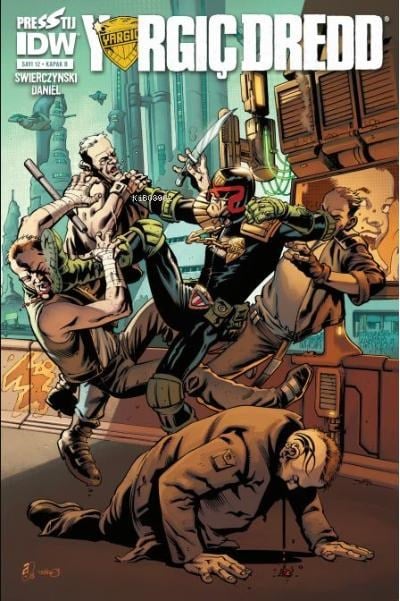 Yargıç Dredd 12: Kapak B