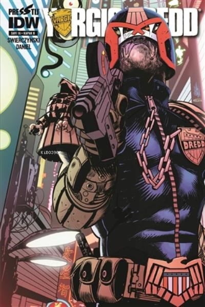 Yargıç Dredd 16: Kapak B
