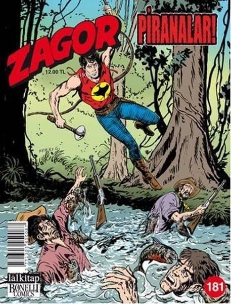 Zagor Sayı 181; Piranalar !