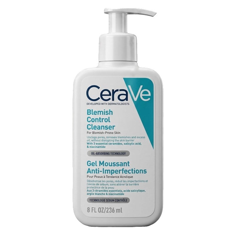 CeraVe Yağlı Ve Akneye Eğilimli Ciltler İçin Yüz Temizleme Jeli 236 ml