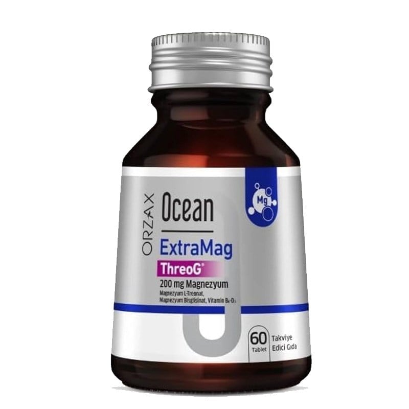Orzax Ocean ExtraMag Threog Takviye Edici Gıda 60 Tablet