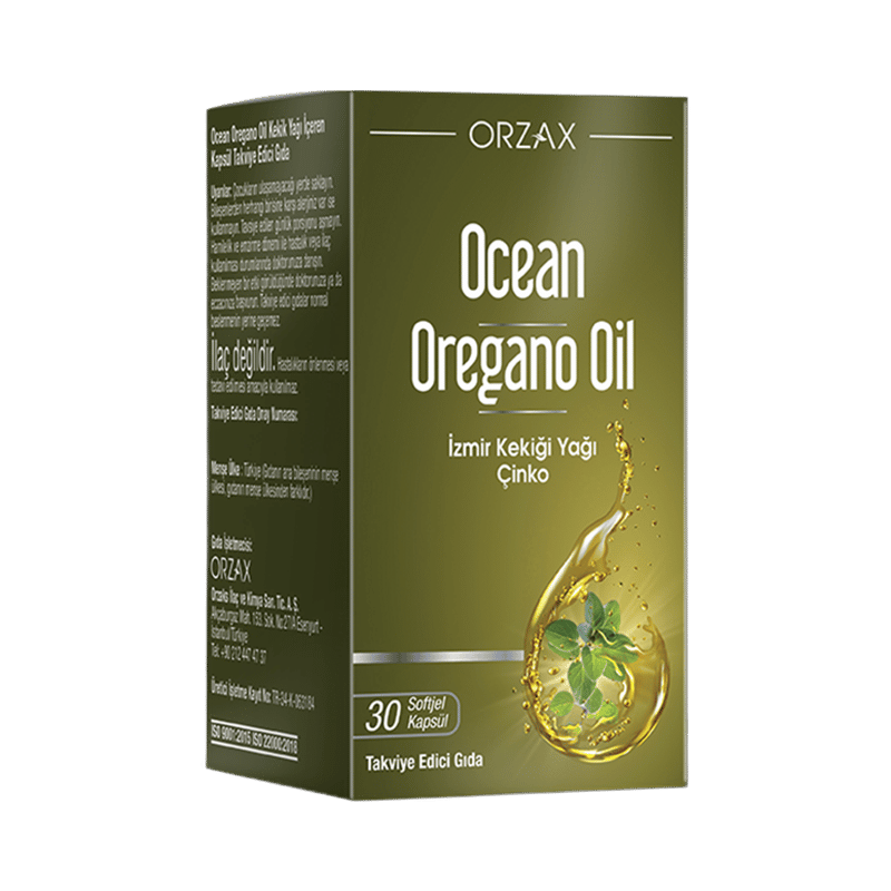 Orzax Ocean Oregano Oil Capsule 30 Kapsül