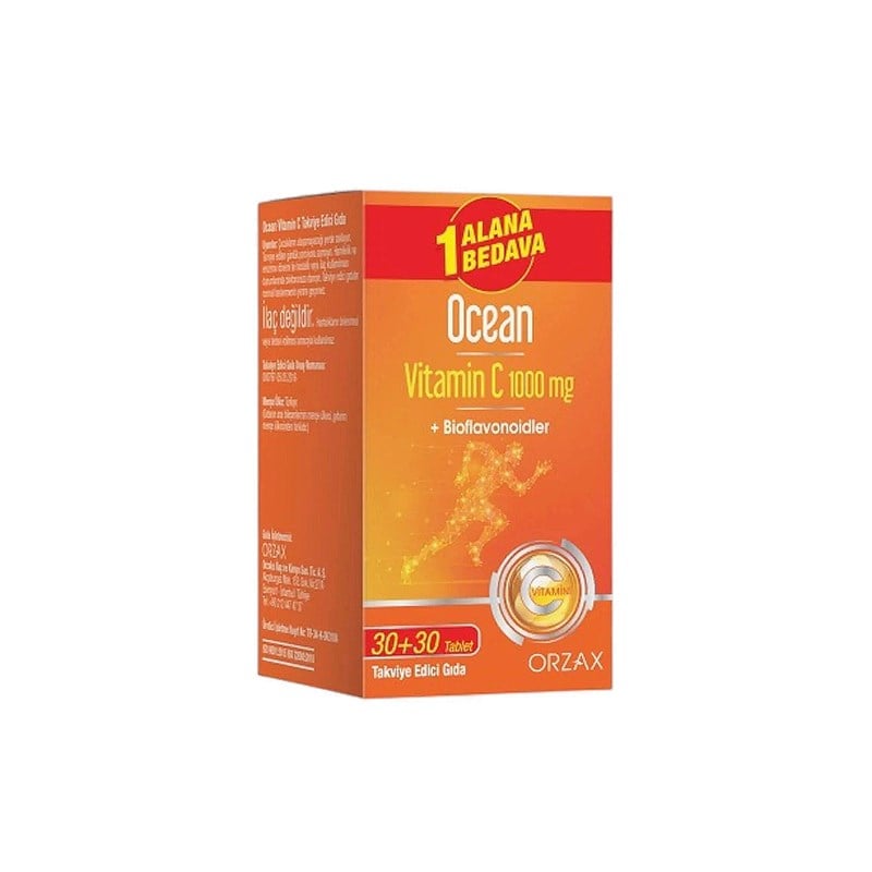 Orzax Ocean Vitamin C 1000 mg 1 ALANA 1 BEDAVA