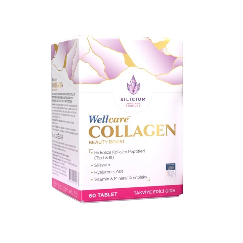 Wellcare Collagen Beauty Boost Takviye Edici Gıda 60 Tablet