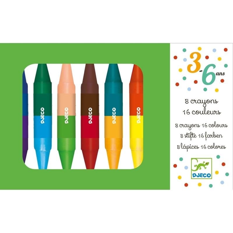Djeco 8'li Pastel Boya